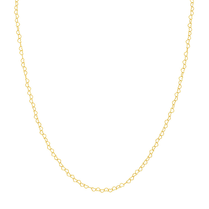 3.50mm Twist Heart Chain
