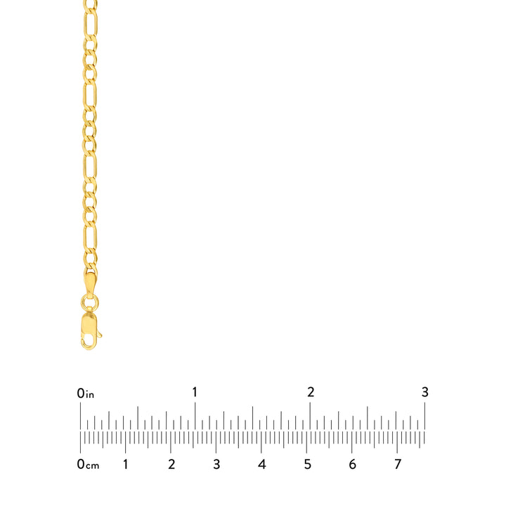 3.60mm Hollow D/C Figaro Chain