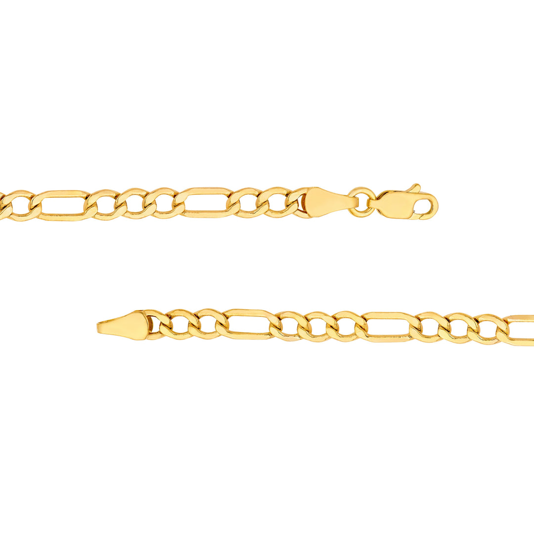 4.40mm Hollow D/C Figaro Chain