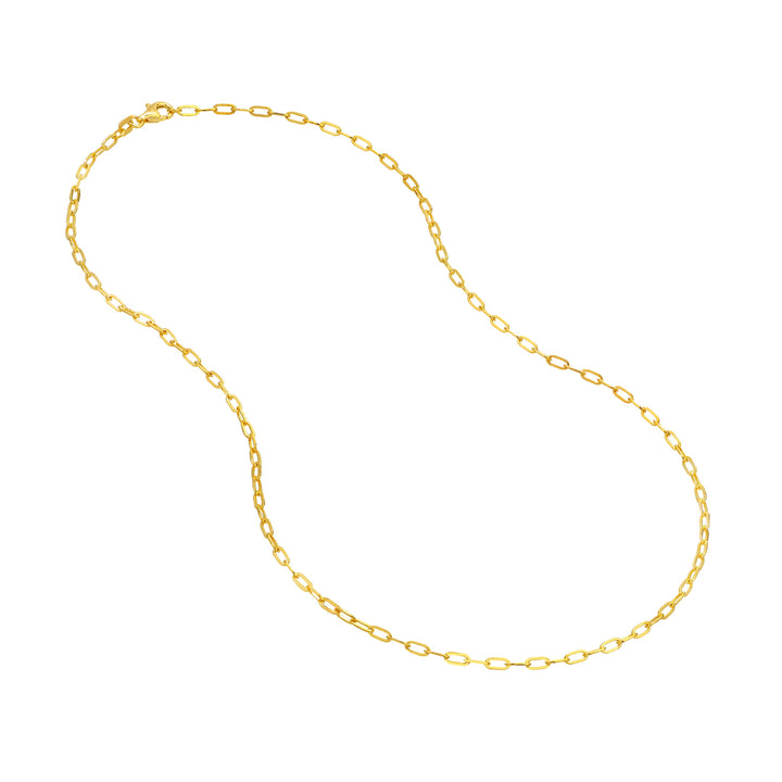 2.1mm Paper Clip Chain