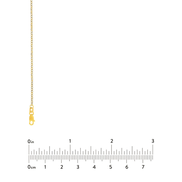 Two-Tone Brill Cable Chain