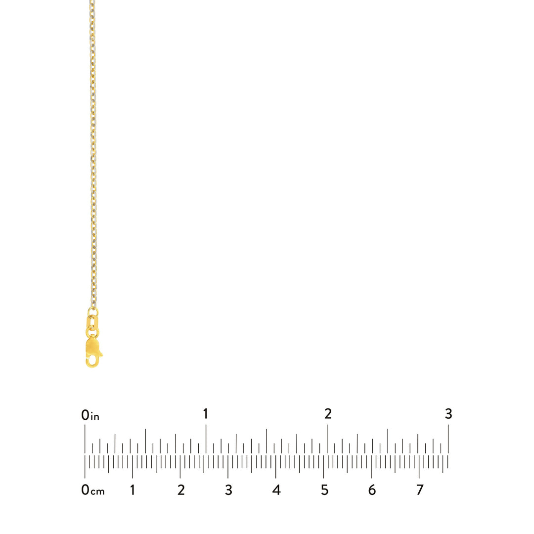 Two-Tone Brill Cable Chain