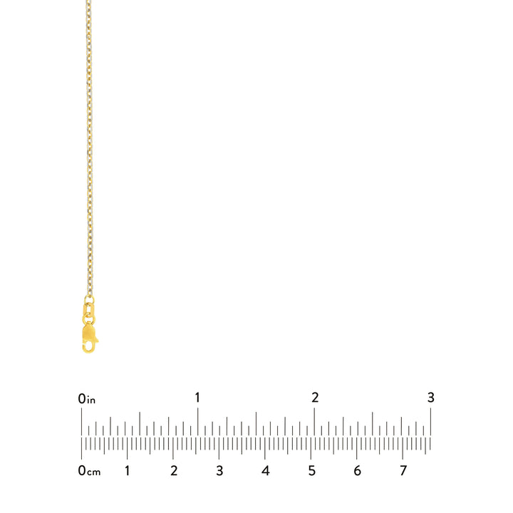 Two-Tone Brill Cable Chain