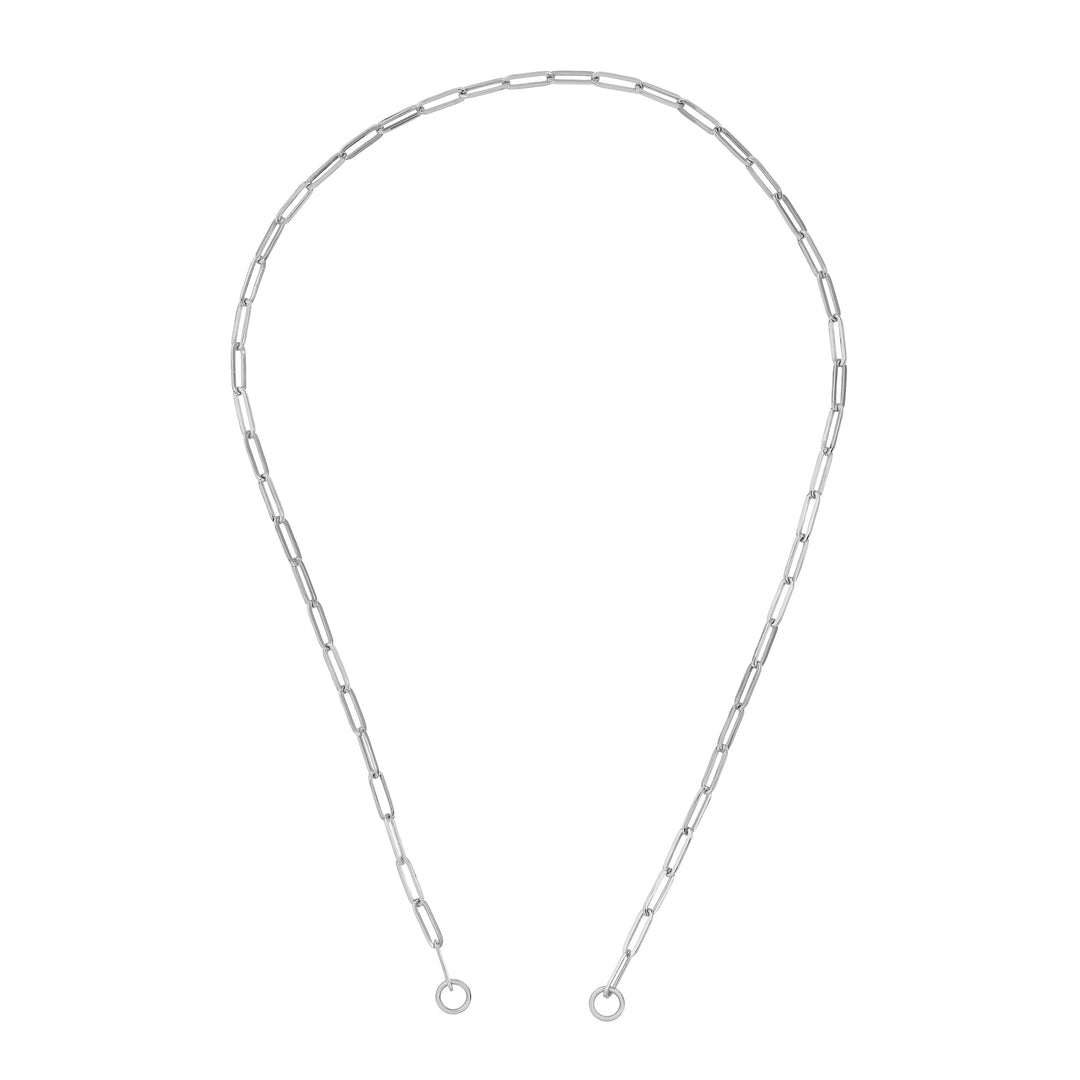 3.80mm Split Hollow Paper Clip Chain