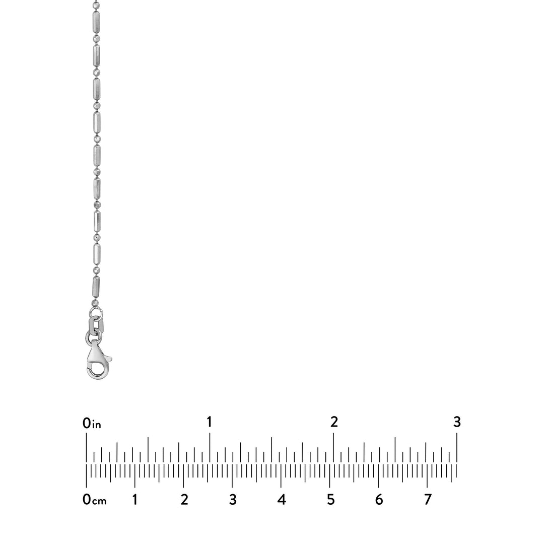 1.50mm Bead and Long Bar Chain