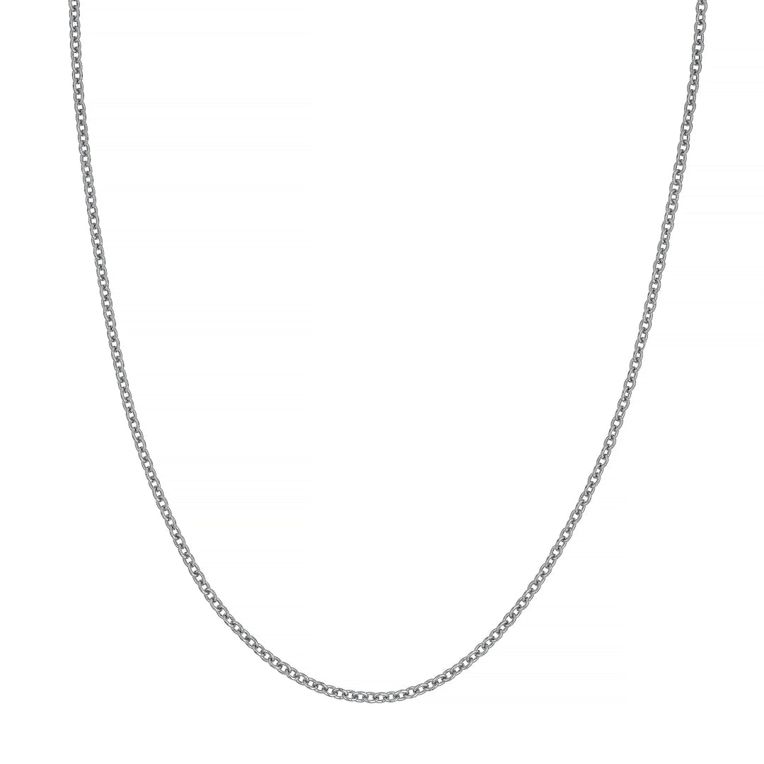 2.50mm Sterling Silver Open Cable Chain