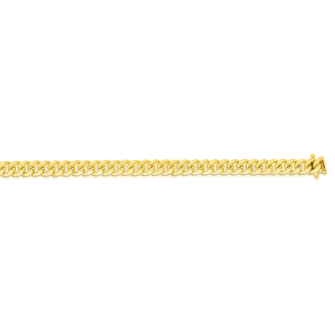 14K Gold 22"" 6.1mm Classic Miami Cuban