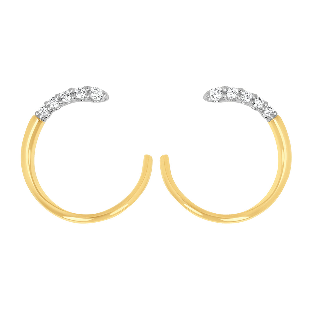 EARRINGS  RD V 0.164;