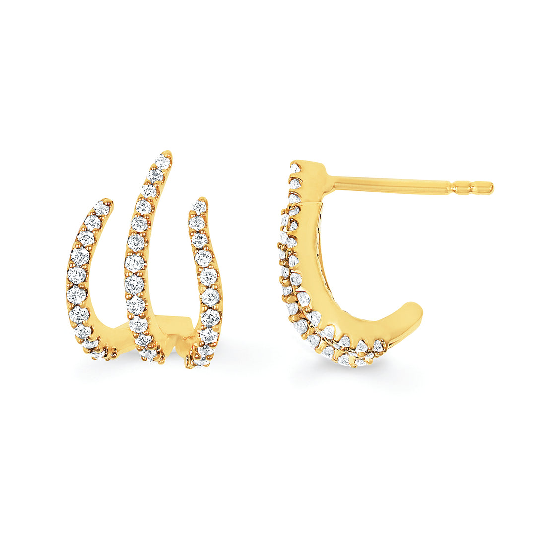 EARRINGS  RD V 0.34;