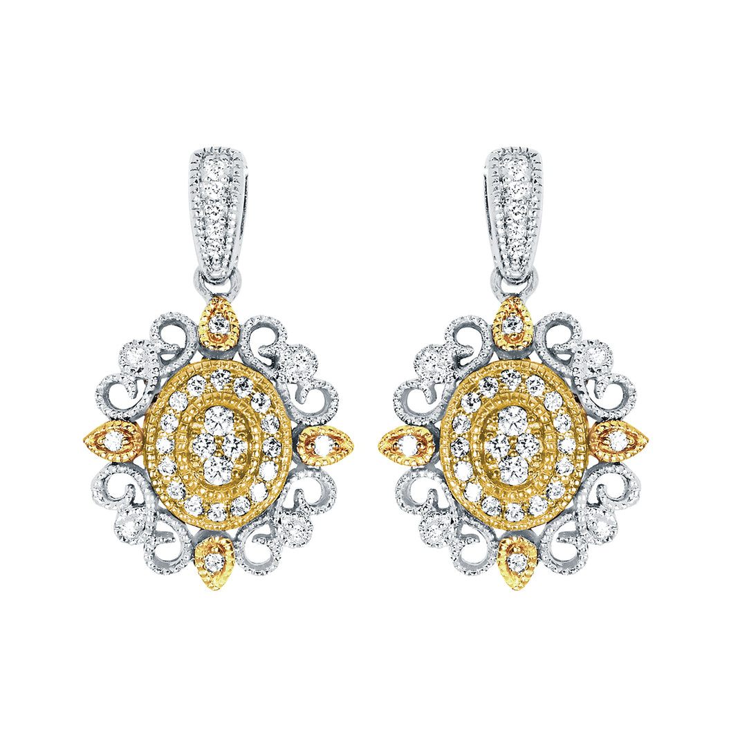 EARRINGS  RD V 0.352;