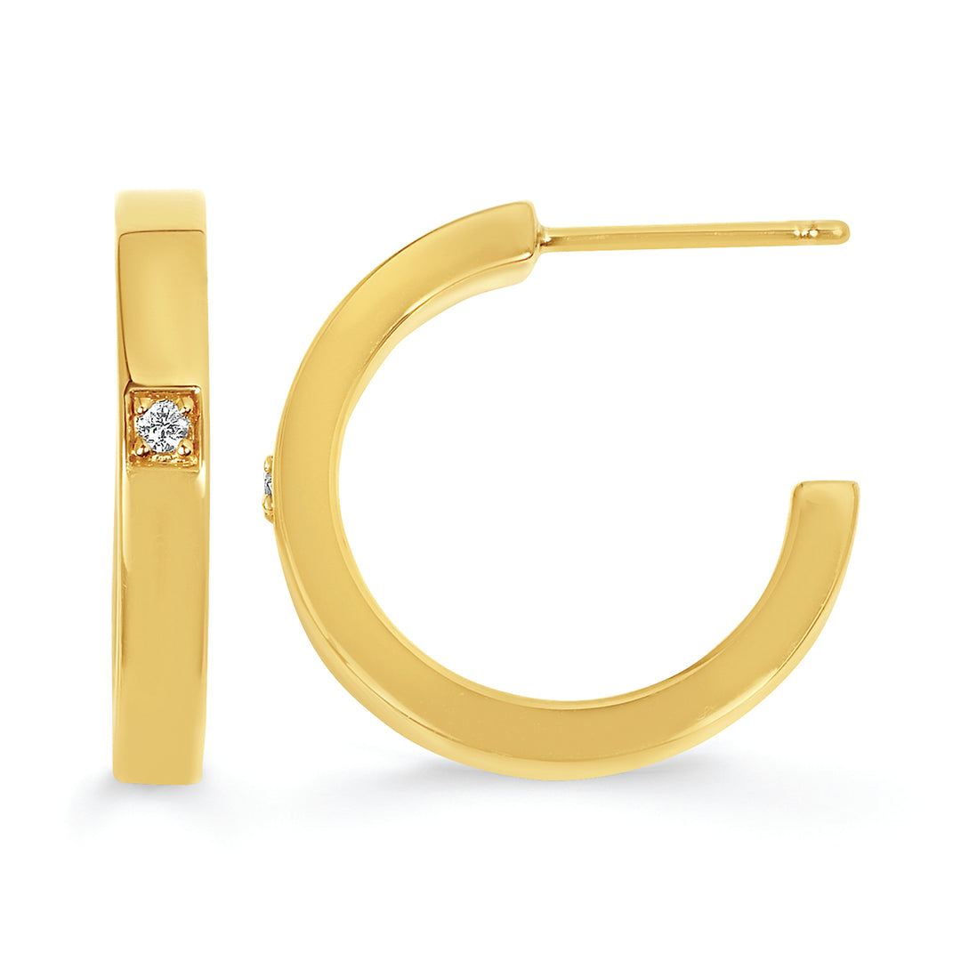 EARRINGS  RD V 0.038;