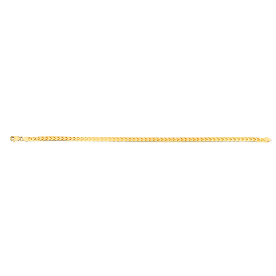 14K Gold 24"" 2.2mm Round Franco Chain