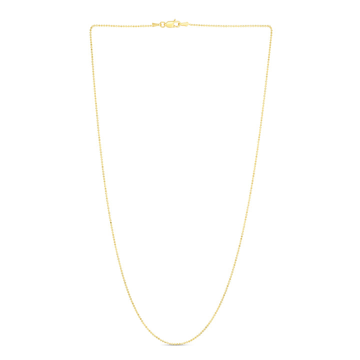 14K Gold 2.5mm Bead Chain