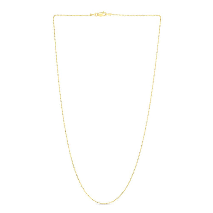 14K Gold 2.5mm Bead Chain