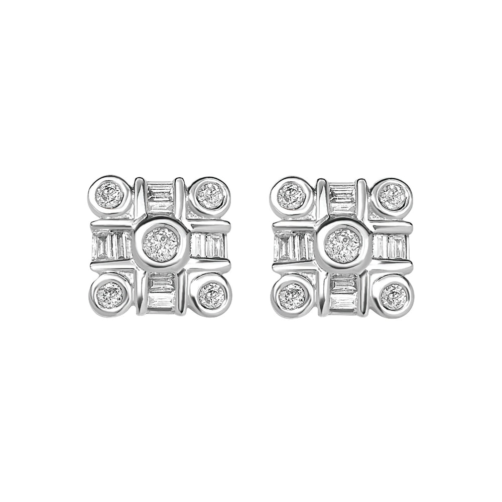 EARRINGS  RD V~ 0.25;