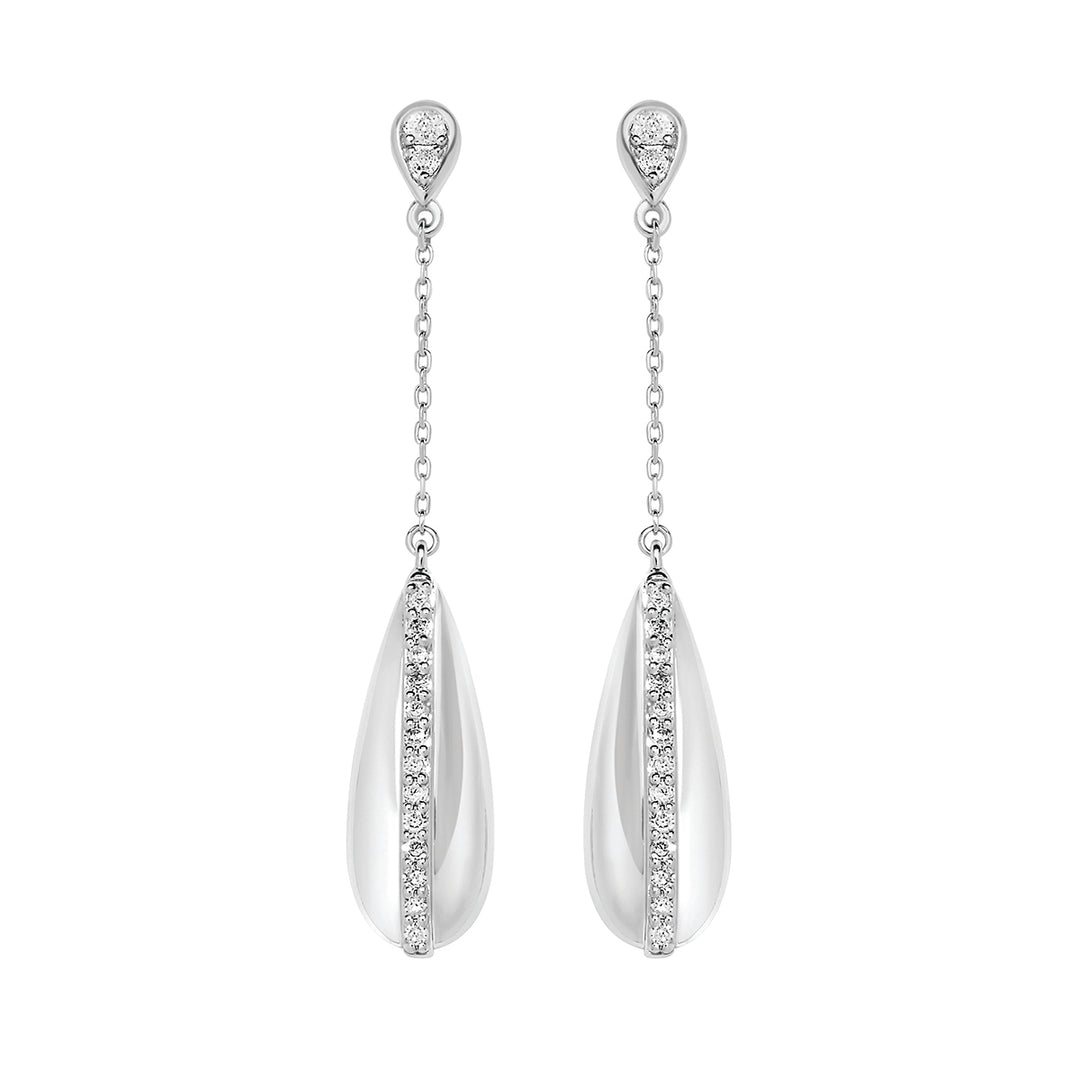 EARRINGS  RD V~ 0.25;