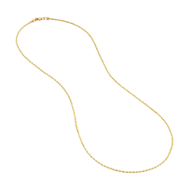 1.8mm D/C Rope Chain with Lobster Lock