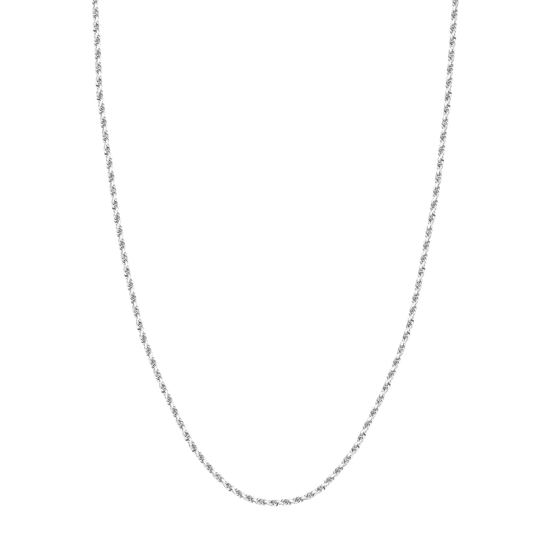 2.3mm D/C Rope Chain with Lobster Lock