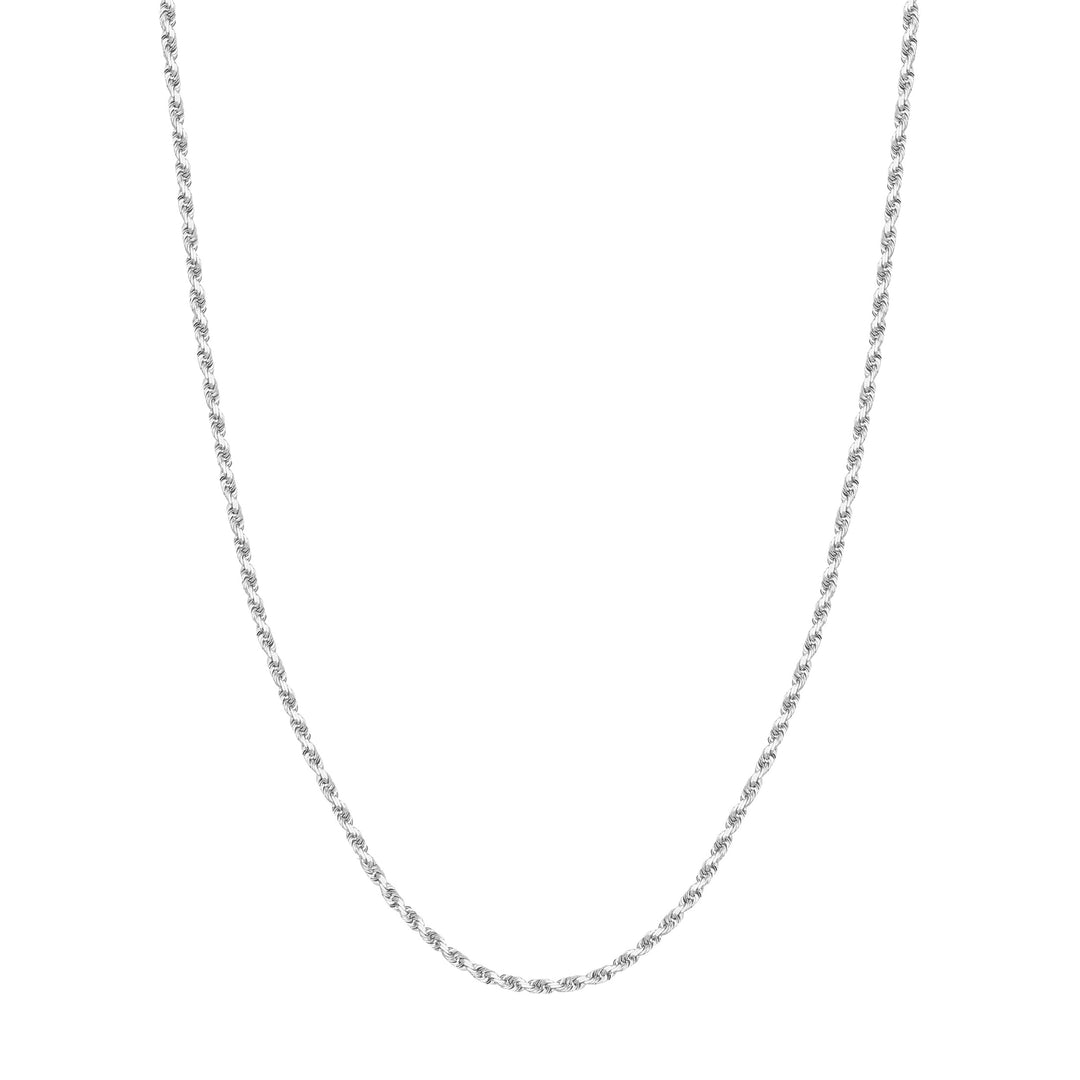 2.7mm D/C Rope Chain with Lobster Lock