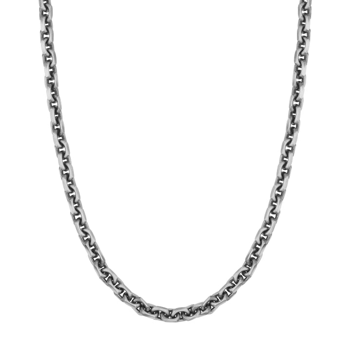 Sterling Silver D/C Cable Link Chain