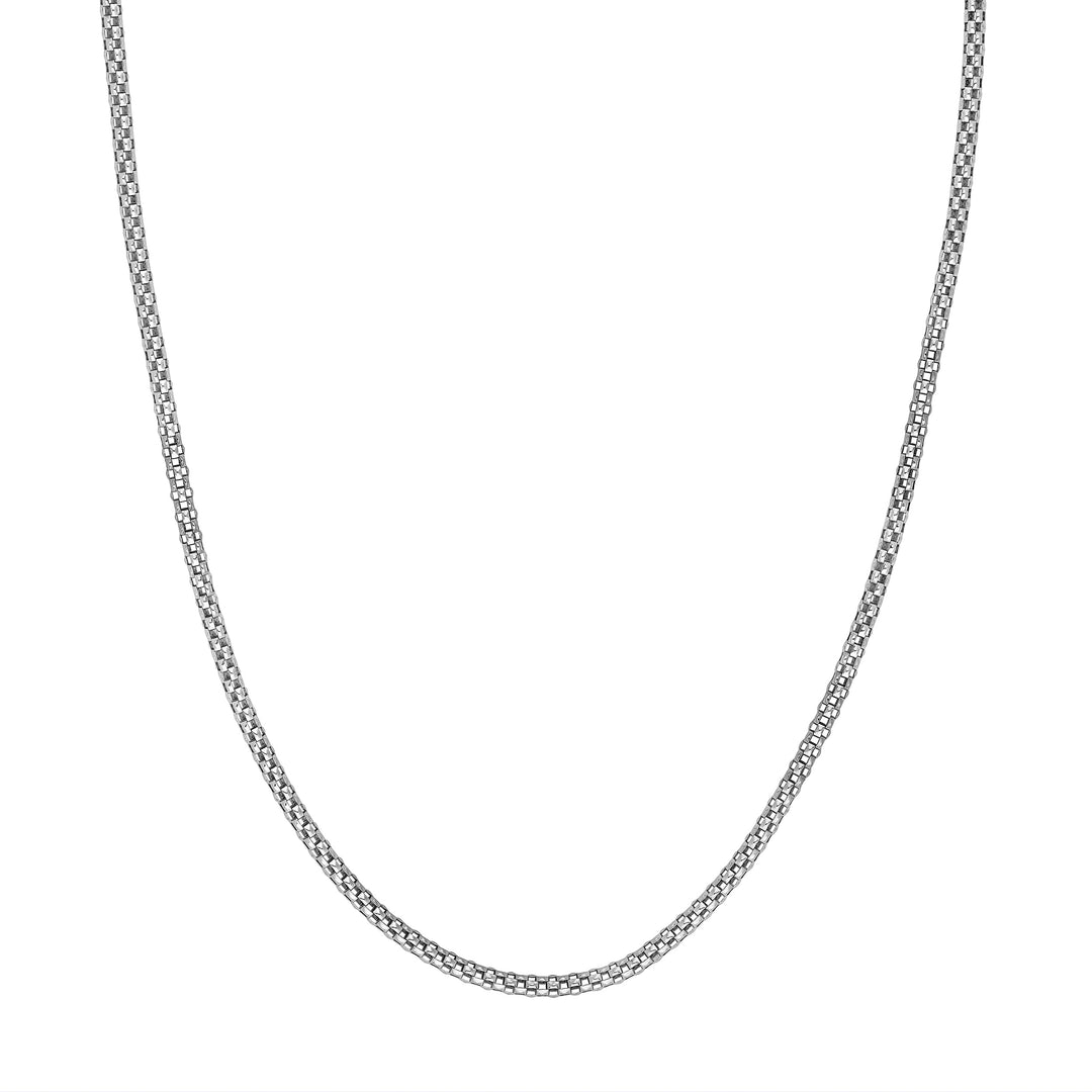 Sterling Silver 3mm Popcorn Chain