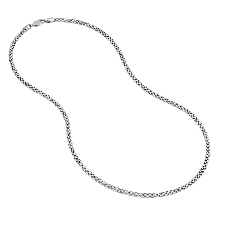 Sterling Silver 3mm Popcorn Chain