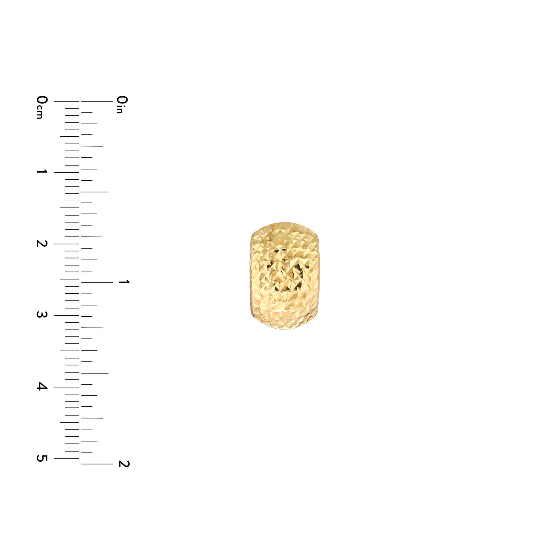 Textured Curve Earrings on Leverback