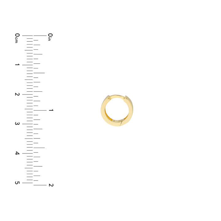 Small Round Hoop Earrings