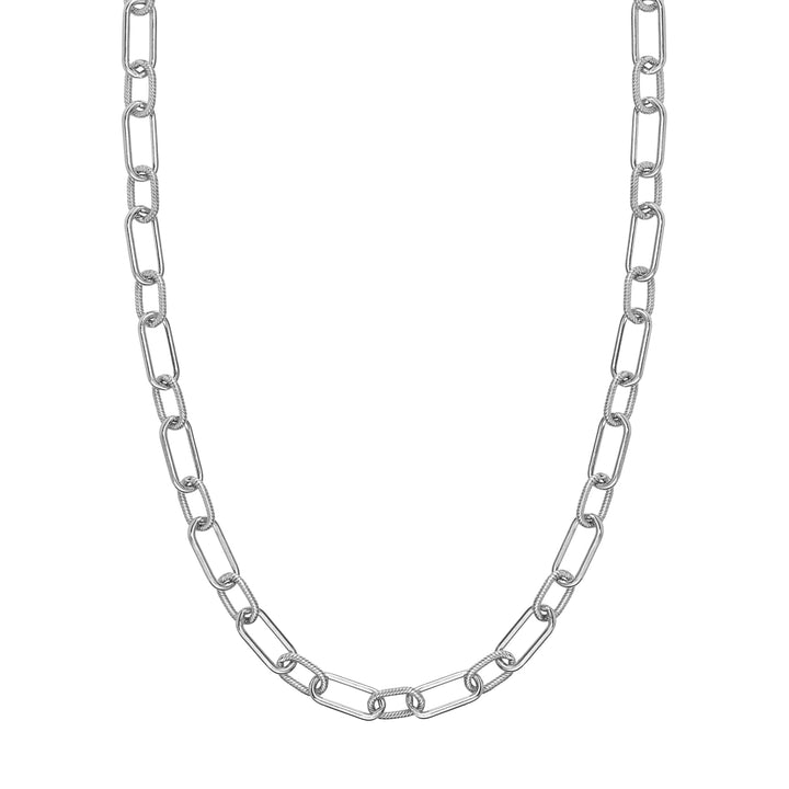 8.90mm Smooth and Twisted Paper Clip Chain