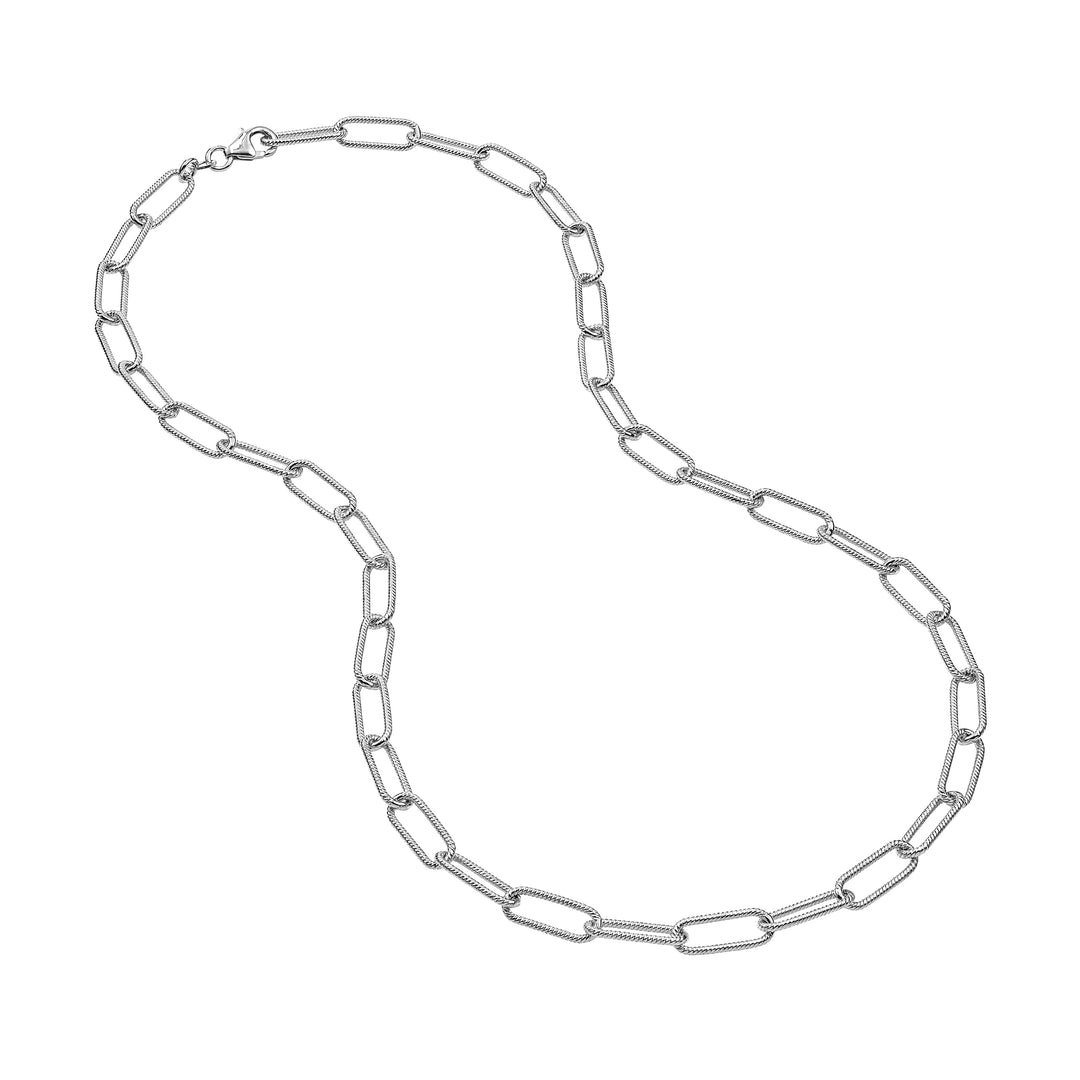6.30mm Twisted Paper Clip Chain