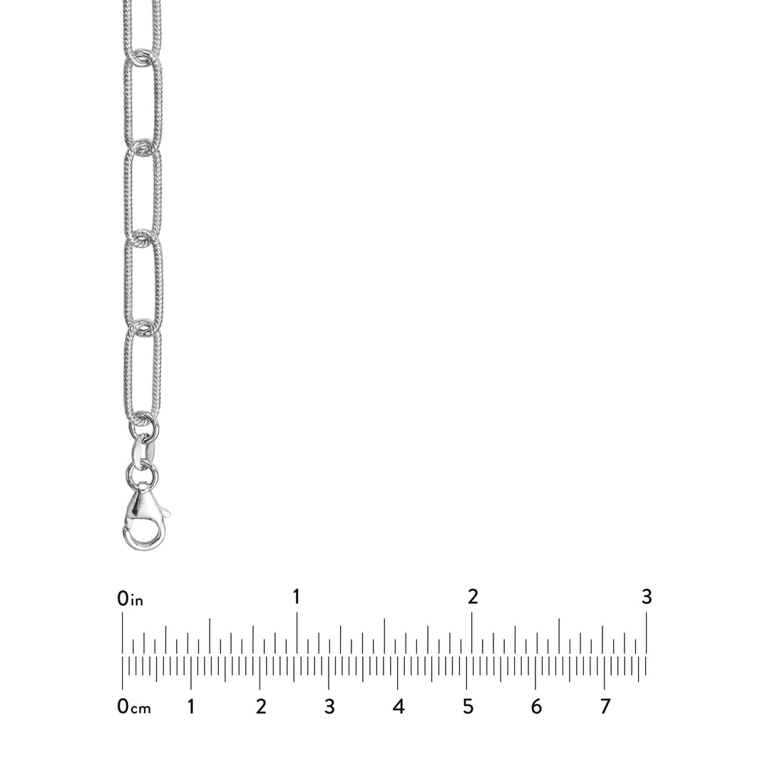 6.30mm Twisted Paper Clip Chain