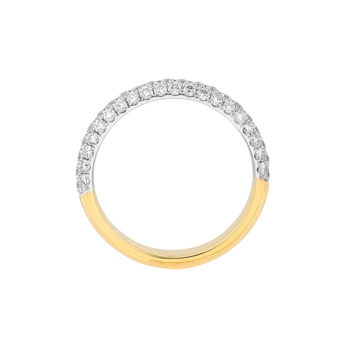 Pave Diamond Stackable Band (3/4tcw)