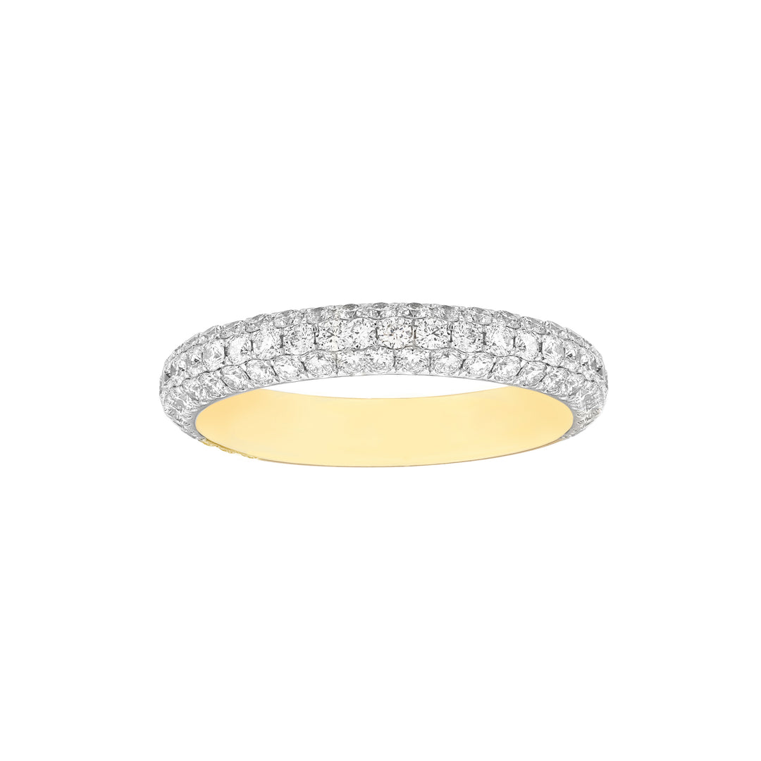 Pavé Diamond Stackable Band (3/4tcw)