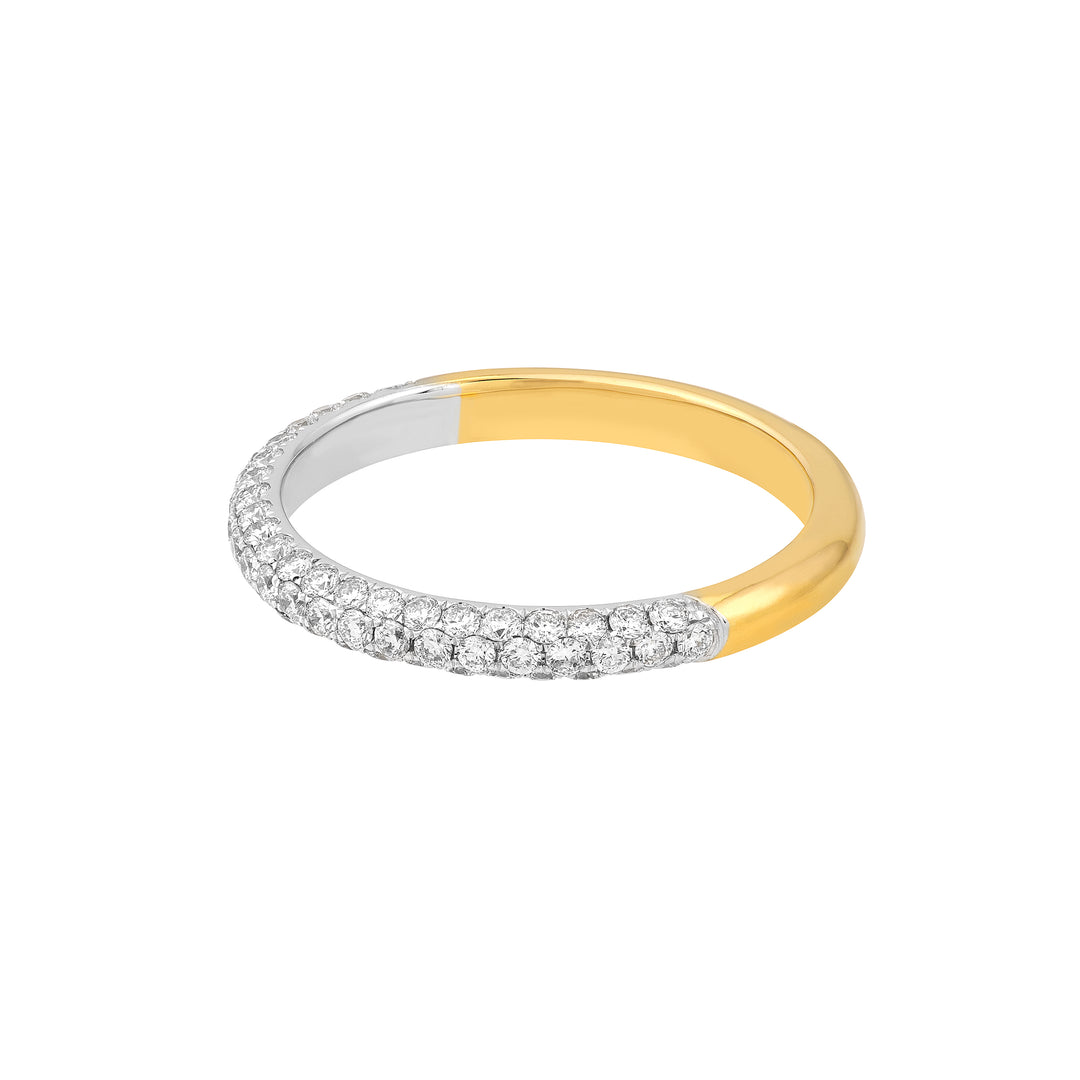 Diamond Pave Stackable Band (5/8tcw)