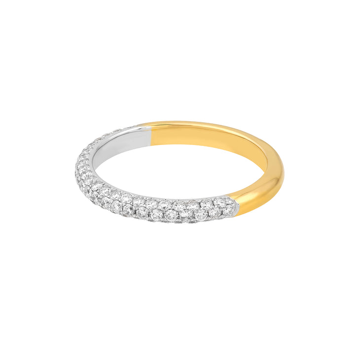 Diamond Pave Stackable Band (5/8tcw)