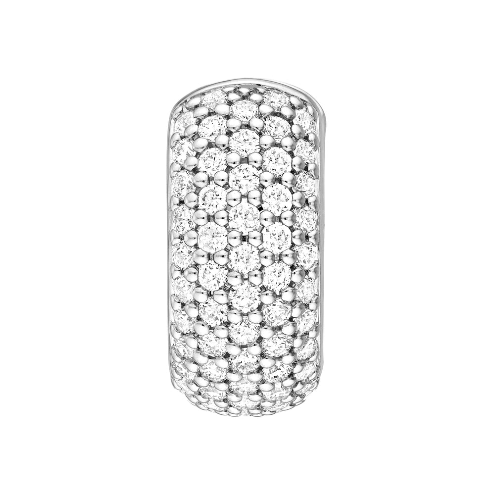 5 Row Diamond Pavé Huggies (1/2tcw)
