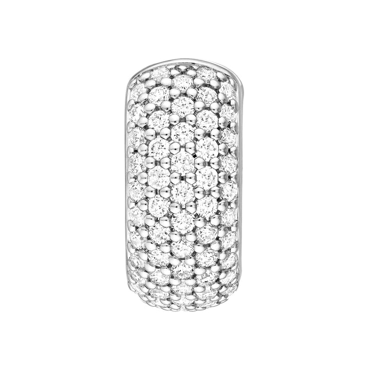 5 Row Diamond Pavé Huggies (1/2tcw)