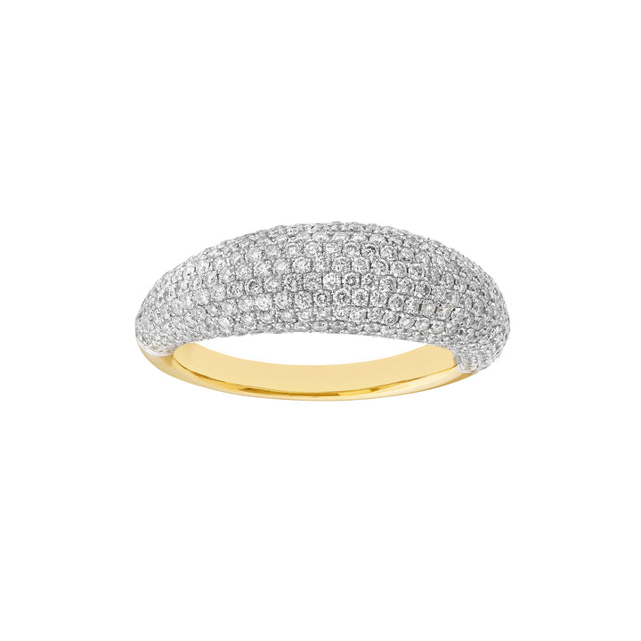 Diamond Pavé Dome Ring