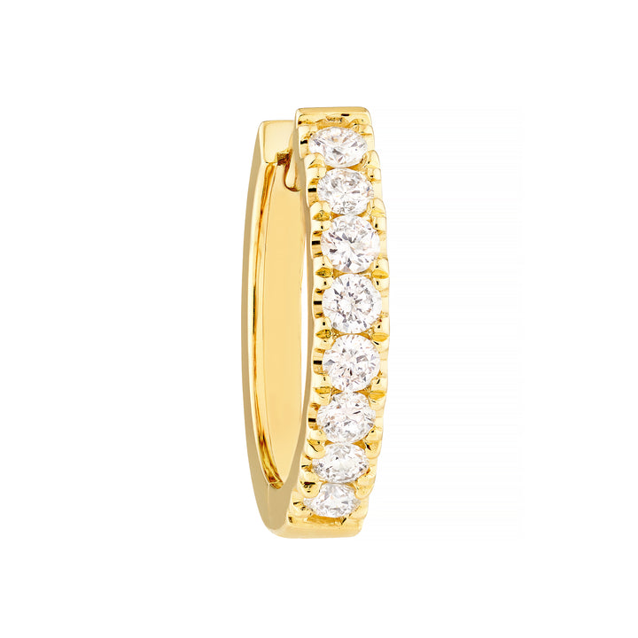Diamond Huggie Earrings (1/2tcw)