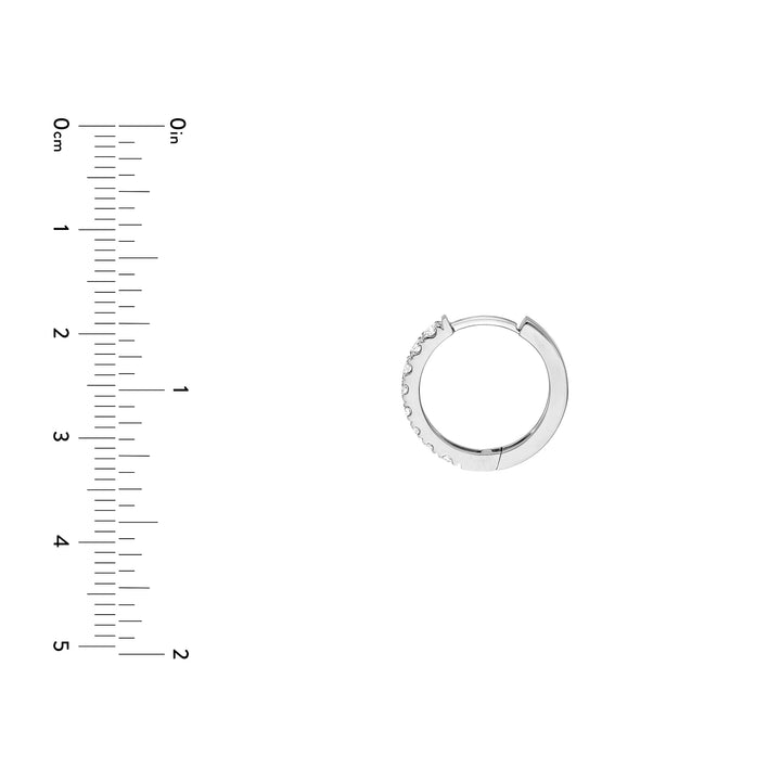 Diamond Huggie Earrings (1/2tcw)