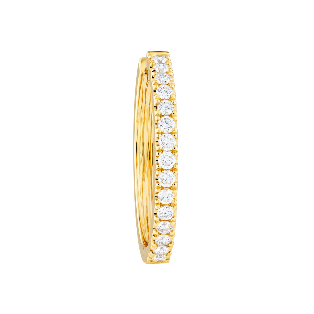 Diamond Hoop Earrings (7/8tcw)