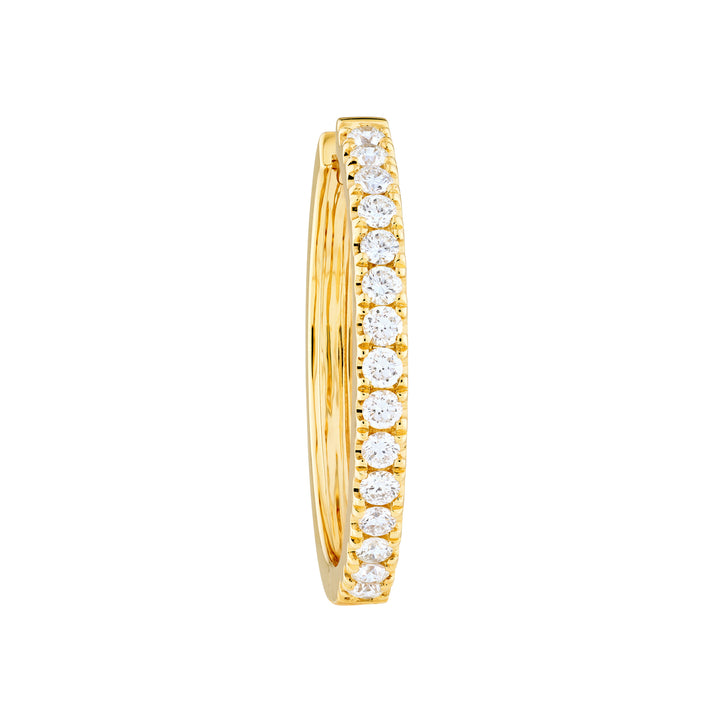 Diamond Hoop Earrings (7/8tcw)