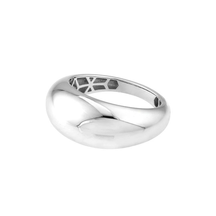 Sterling Silver Polished Dome Ring