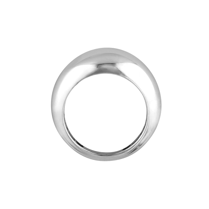Sterling Silver Polished Dome Ring
