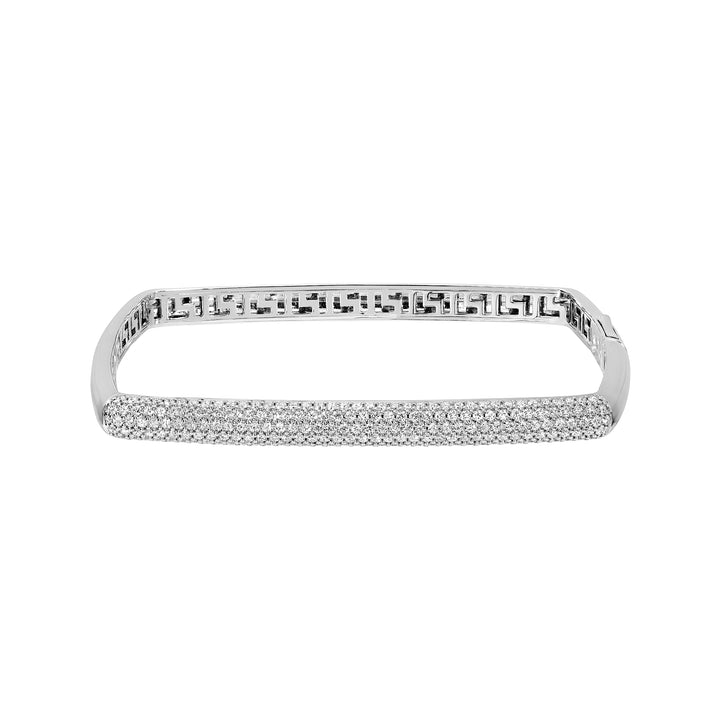 Pavé Diamond Square Bangle