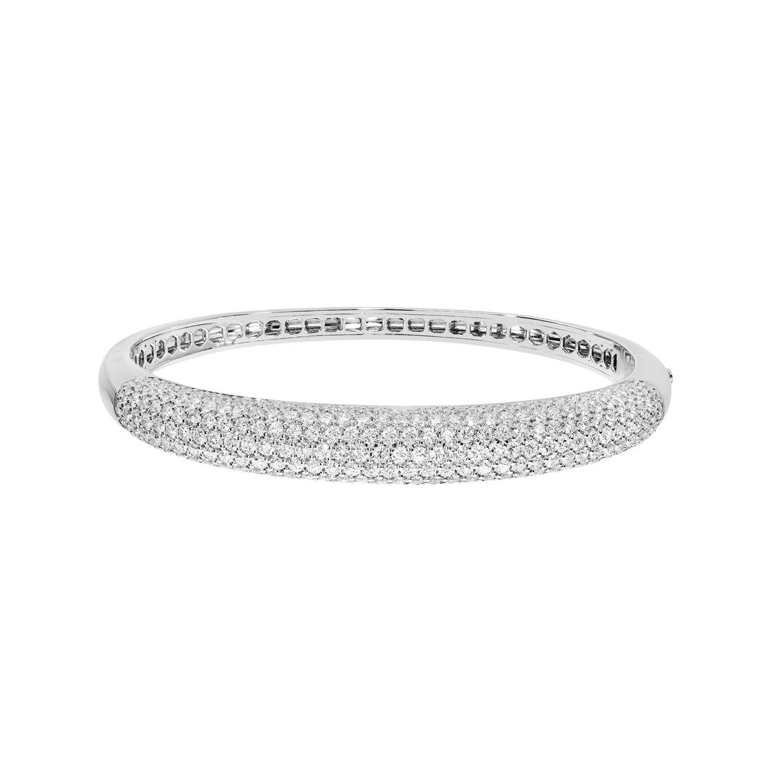 Diamond Pave Bangle (5-1/5tcw)