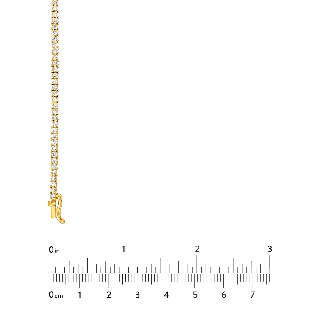 Diamond 16 Tennis Necklace (4-1/2tcw)