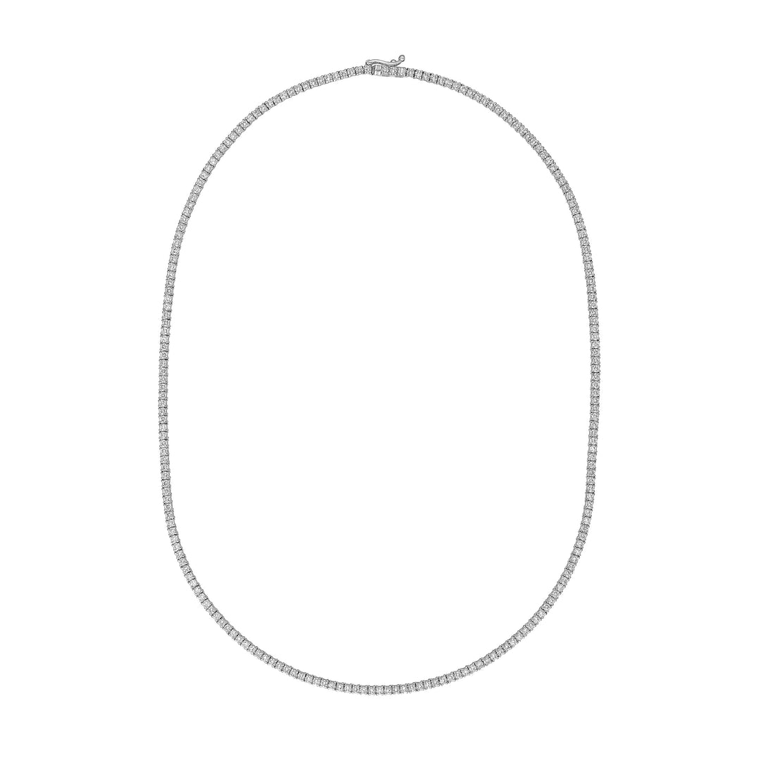 Diamond 16 Tennis Necklace (4-1/4tcw)