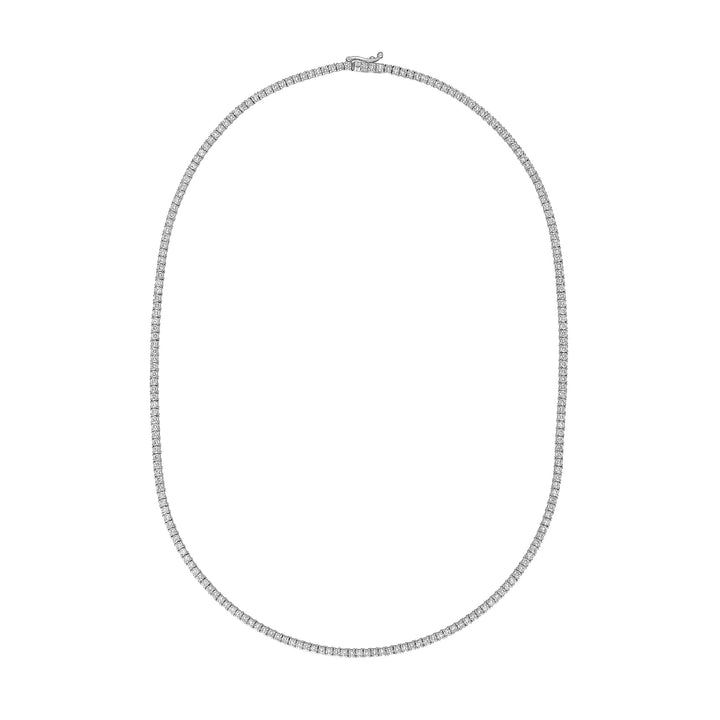 Diamond 16 Tennis Necklace (4-1/4tcw)