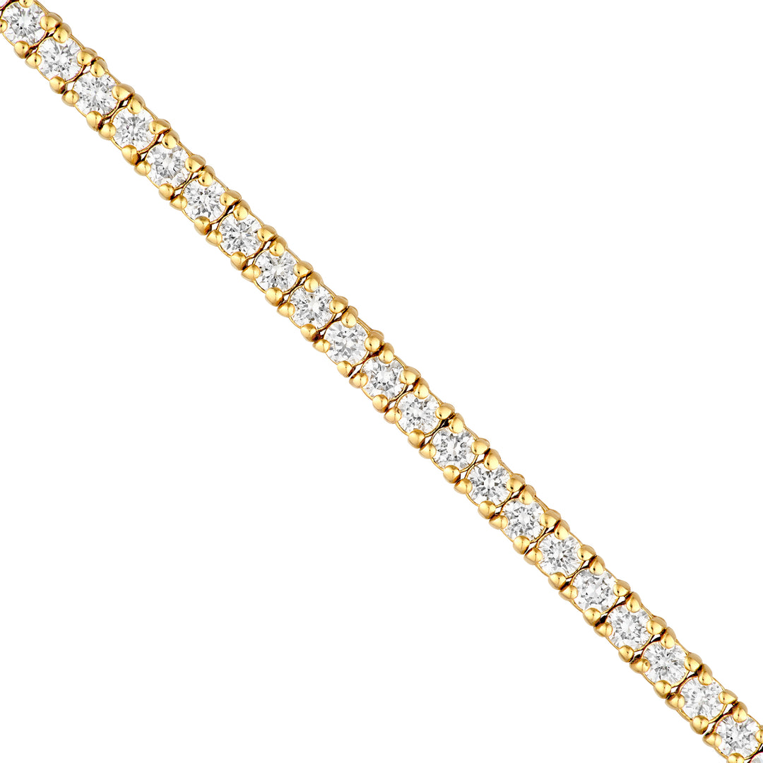 Diamond 16 Tennis Necklace (4-1/4tcw)